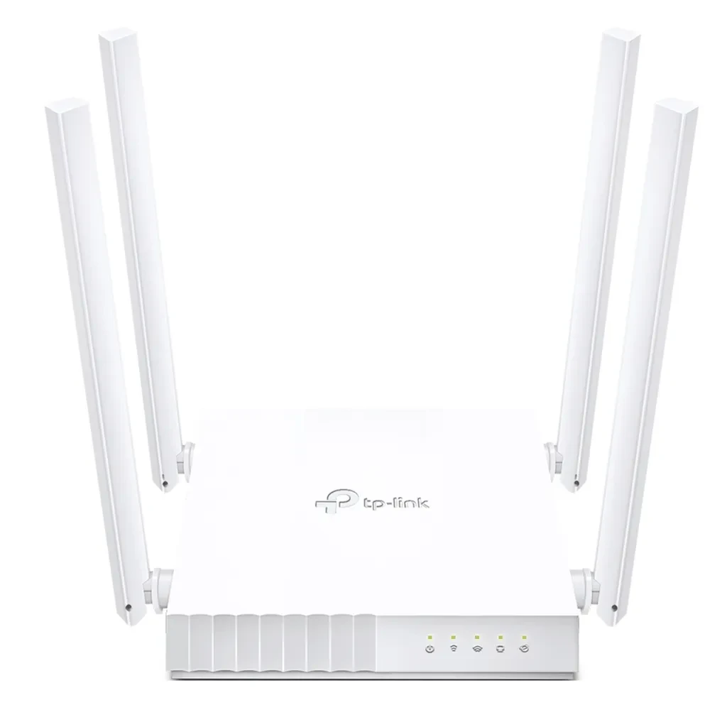 Archer C24. Router WiFi AC750 Tp-Link doble banda (433Mbps en 5Ghz y 300 Mbps en 2.4GHz) 1 puerto 10/100 WAN, 4 puertos 10/100 LAN